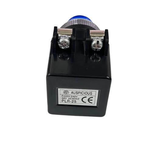 Auspicious blue indicator pilot light with screw terminals Pilot Light 220V BLUE 25mm for control panels