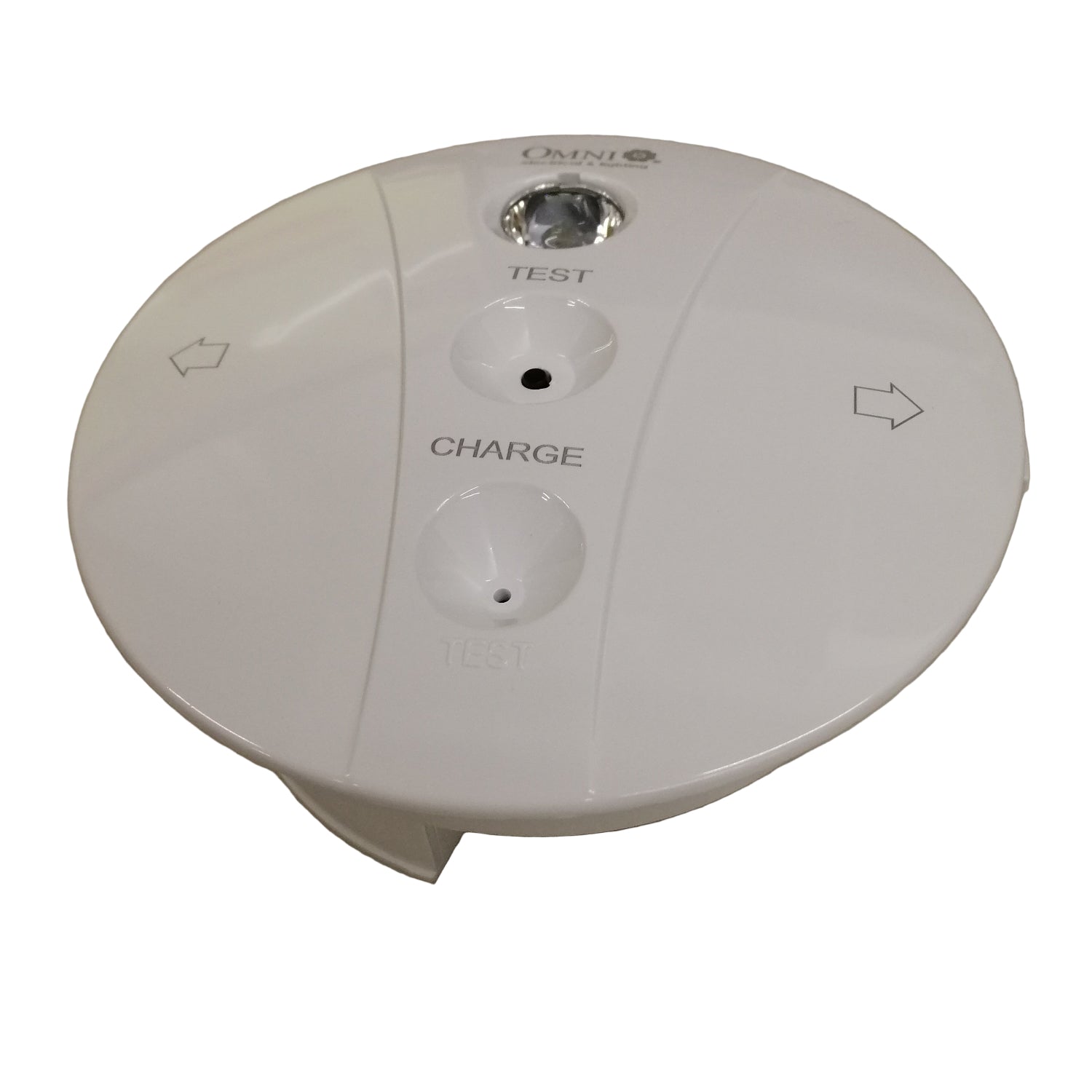 Omni automatic emergency light 3 watts 240V with test and charge buttons for safety