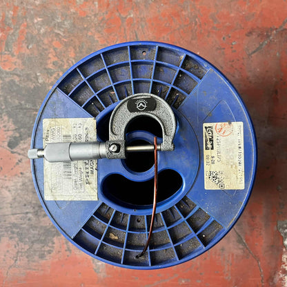 Philflex AWG 10 electrical wire 800G on a blue spool for reliable electrical connections