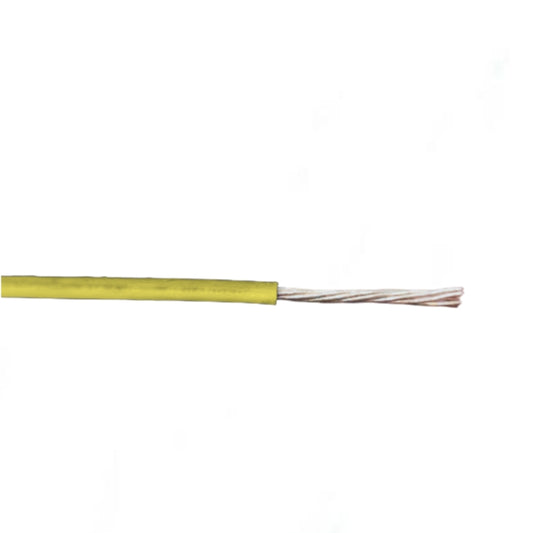 AWG 14 THHN wire 3 meters - Yellow with durable insulation for electrical projects
