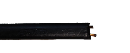 Philflex black AWG 18 Telephone Drop Wire with durable insulation for reliable telephone connections