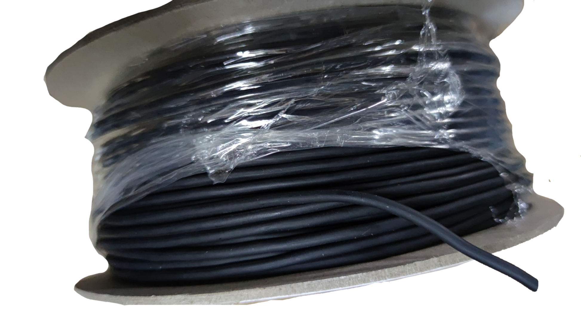Spool of black AWG26 Shielded Cable wire from Taiwan for electronic and electrical applications