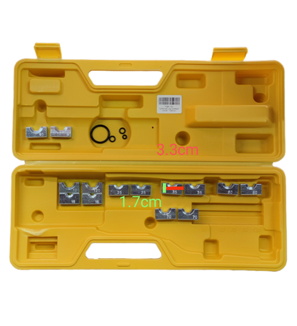 Grippes Crimper Pliers for Terminal Lugs 10mm - 120mm ( YQK-120), Hydraulic Crimping Tool for Terminal Lugs