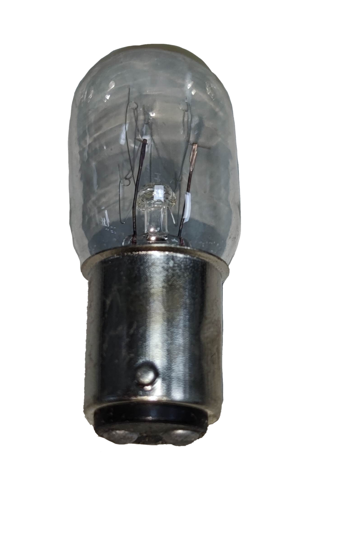 Electx Electrical Supply B15 warning lamp bulb 220V incandescent bulb with clear glass and metal base