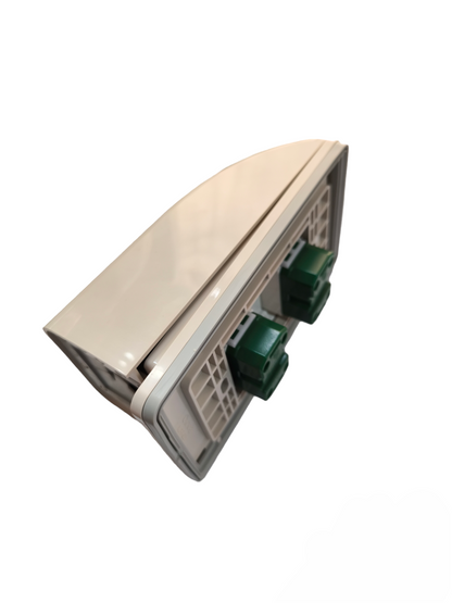 Omni Weatherproof 2 Gang Flat Pin Outlet 15A 250V WPP-601+WWP-112+(WWR-200x2)