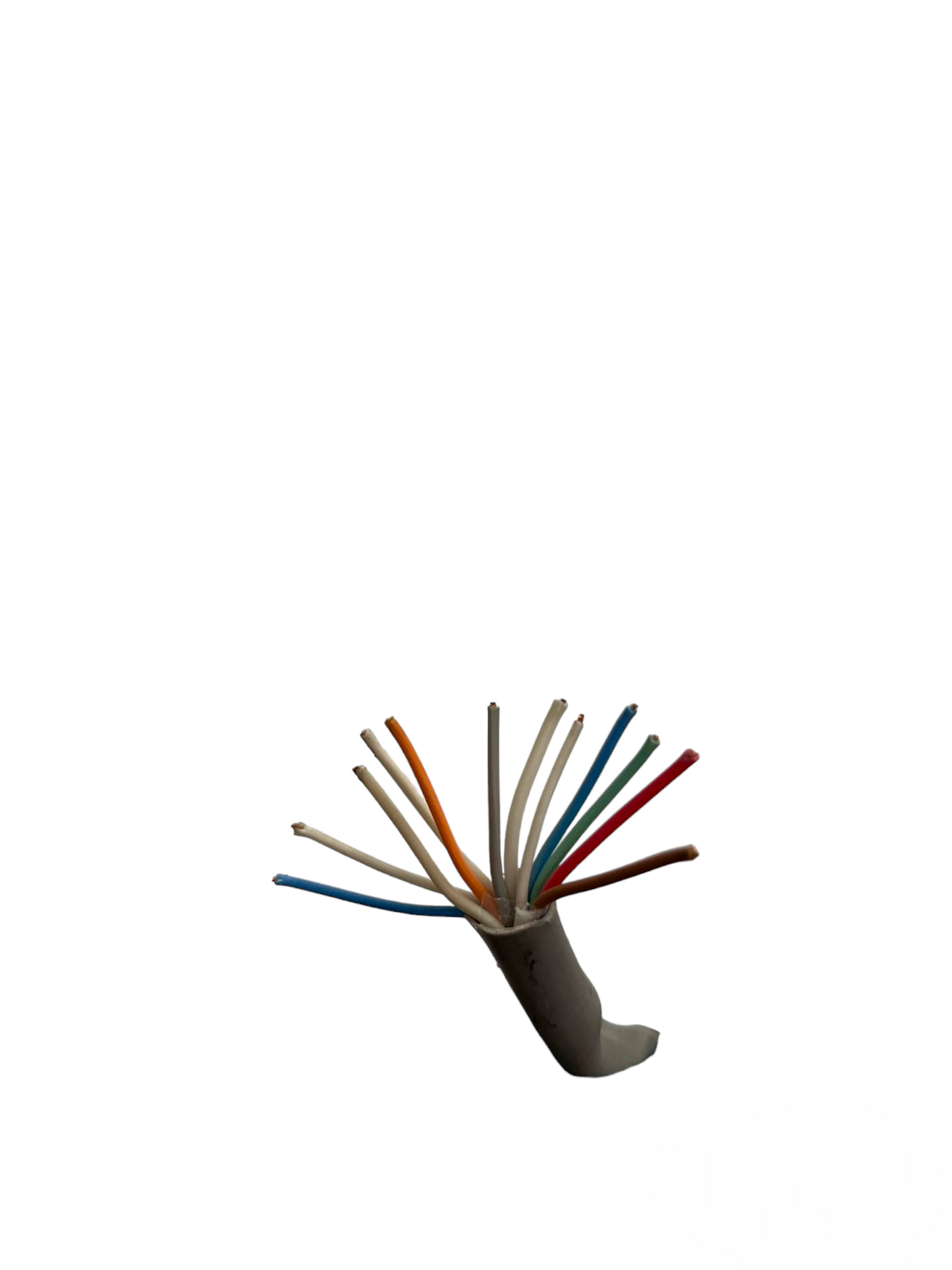 Phiflex Intercom Cable 6 pairs 0.65mm or AWG 22 Solid ( 12 Cables)