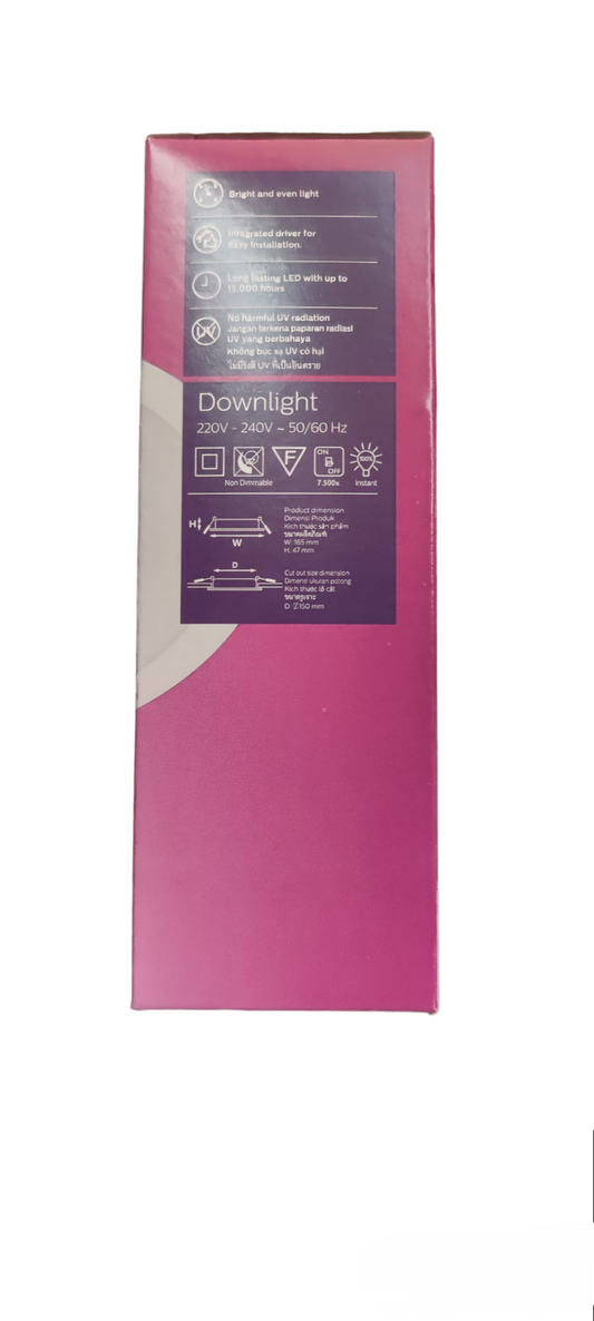 Philips 17W LED Downlight Tri Color 220V Scene Switch