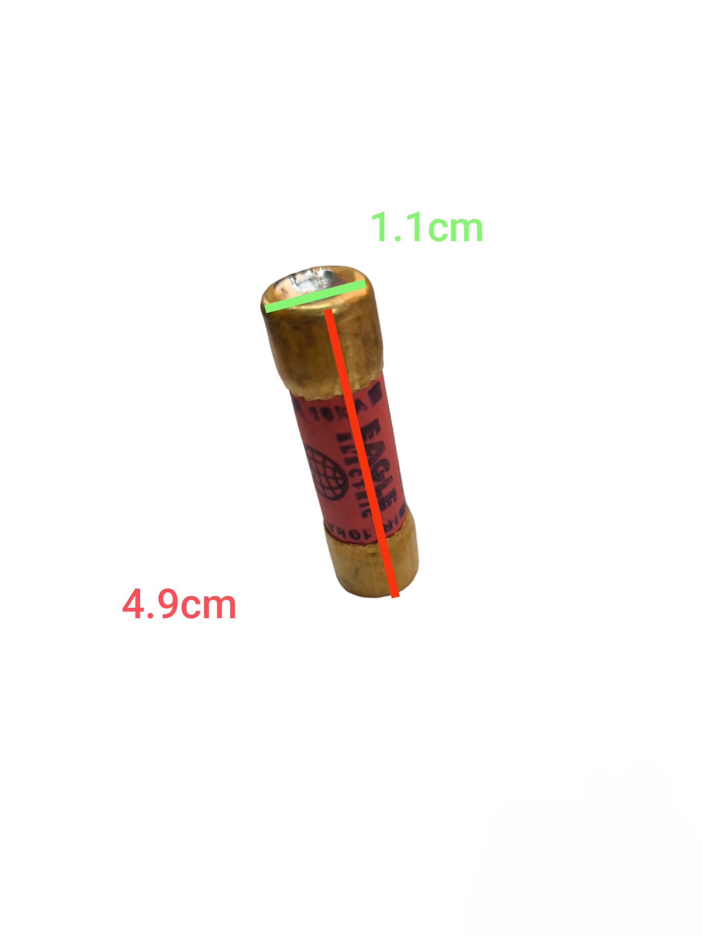 Eagle 30A Non-Renewable Fuse 250V Available in 1pc and 10pcs