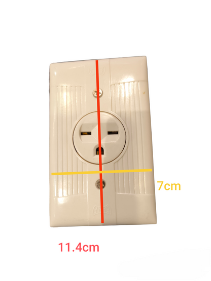 Eagle 1 Gang Tandem Outlet Device 15A 250V