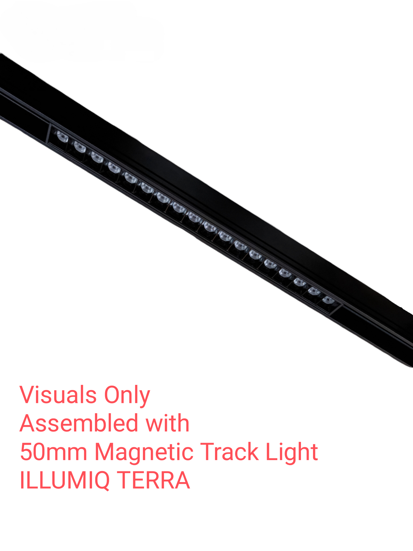 ILLUMIQ TERRA 18W LED Track Light Grille Type For Magnetic Track Light Series 20 (6000K)