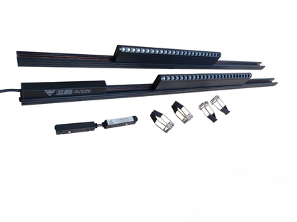 ILLUMIQ TERRA Magnetic Track Light 2 Meters 26mm with 4pcs 12W LED Rotary Grille Track Light 220V Daylight 6500K