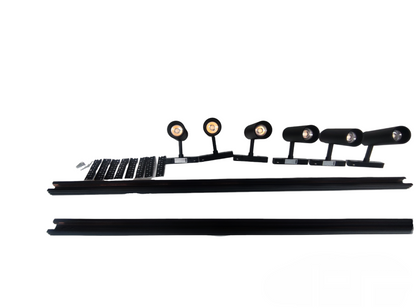 ILLUMIQ TERRA LED Magnetic Track Light 2 Meters 26mm with 6pcs 12W LED Spot Track Light 220V Warm White 3000K
