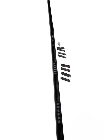 ILLUMIQ TERRA Magnetic Track Light 2 Meters 50mm with 6 pcs 6W Grille Track Light Warm White 3000K and Power Supply 100W 220V