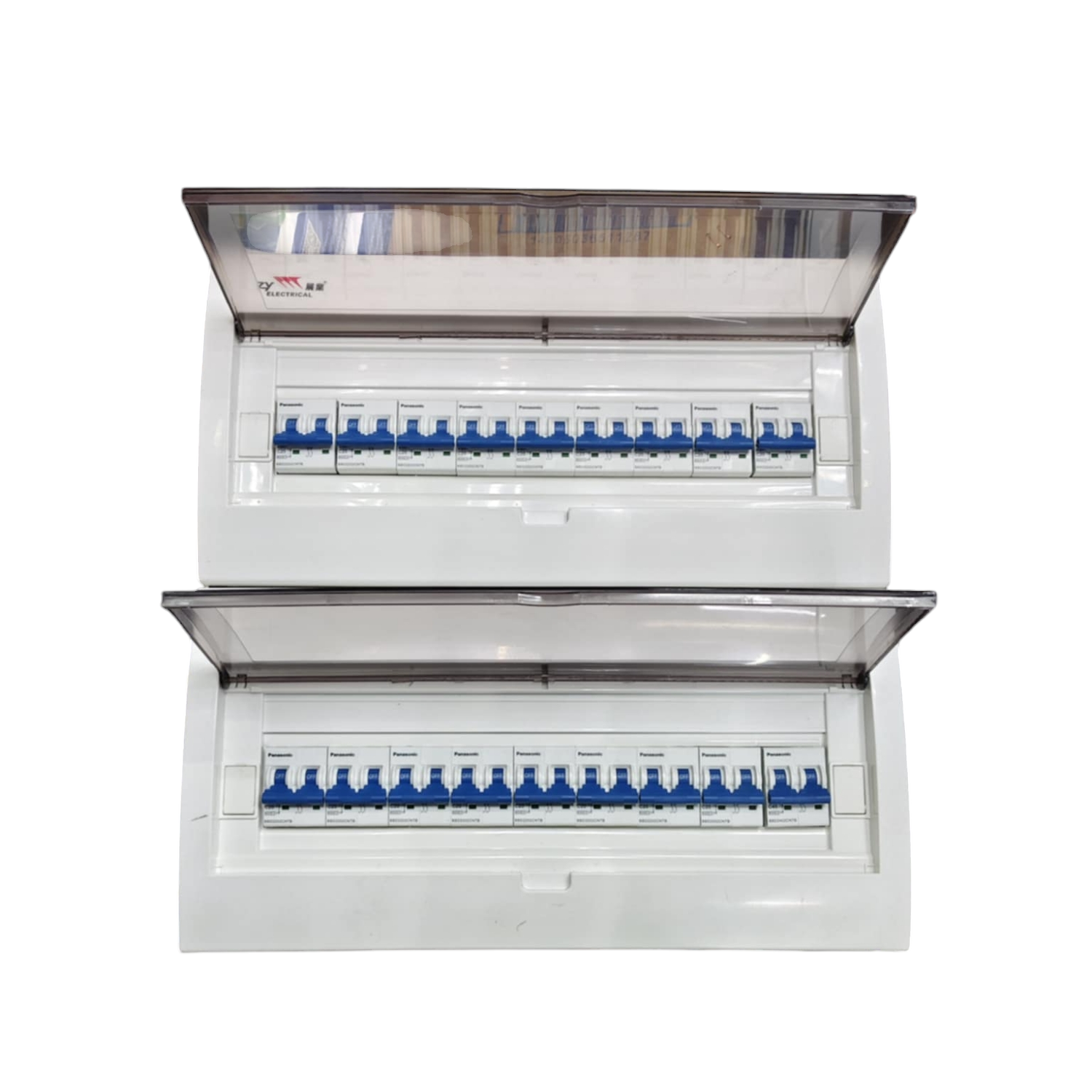 Panel Board 63A 2 Pole Main Miniature Circuit Breaker with 17 Branches ...