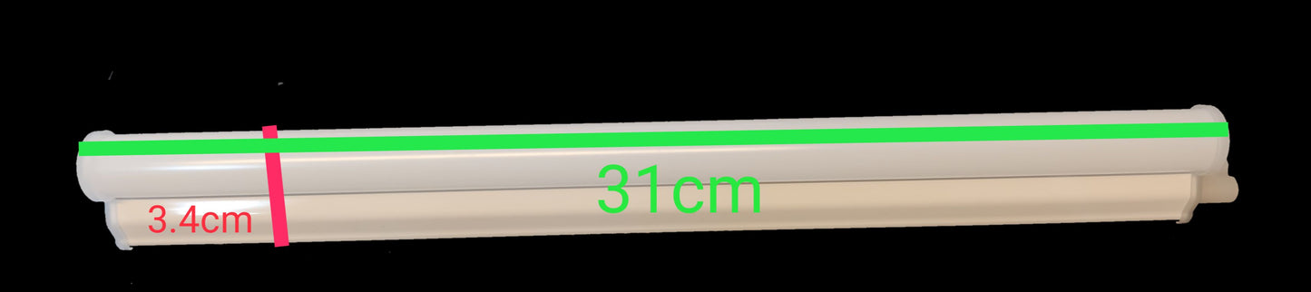 Ecolum 4W T5 LED Fluorescent Fixture 220V Daylight, T5 LED Batten 4W 220V 6500K 31cm length (Copy)