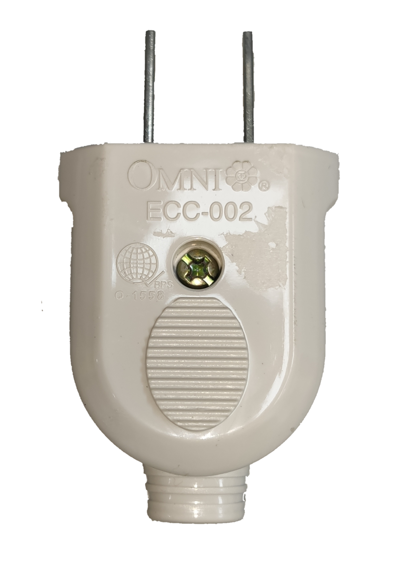 Omni Flat Pin Plug 10A 250V