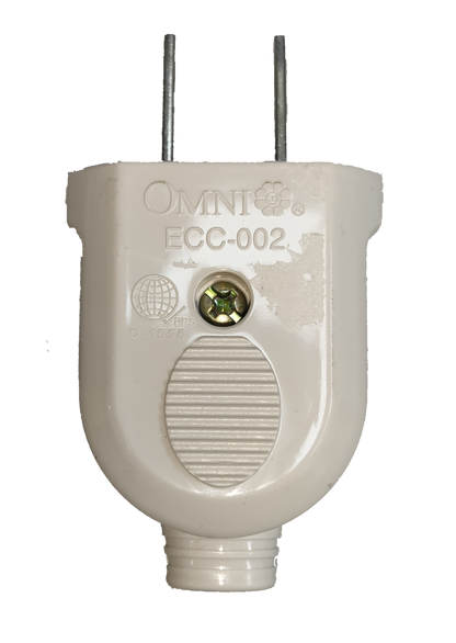 Omni Flat Pin Plug 10A 250V