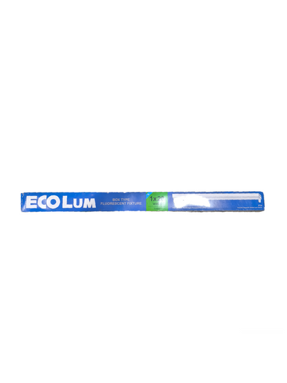 Ecolum 1x20W Fluorescent Fixture Housing Box Type 220V EXB20