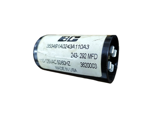BMI 243-292MFD Motor Starting Capacitor for HVAC and Electrical Applications
