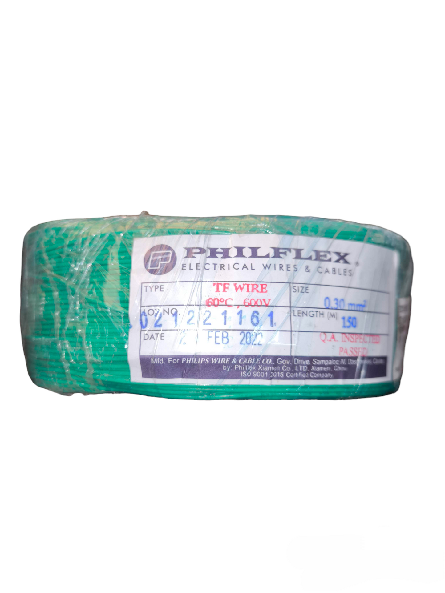 Philflex TF Wire AWG 22 Stranded (Hook Up Wire/ Thermoplastic Fixture Wire)