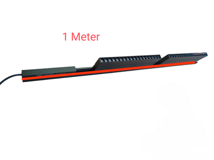 ILLUMIQ TERRA Magnetic Track Light 1 Meter 26mm with 2pc 18W LED Foldable Grille Track Light 220V Cool White 4000K