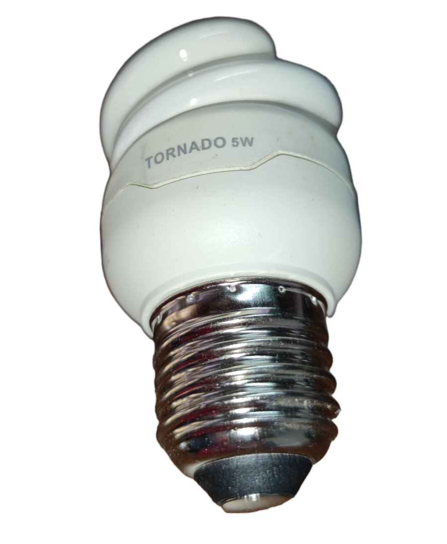 Philips 5W CFL E27 220V Spiral Tornado Daylight