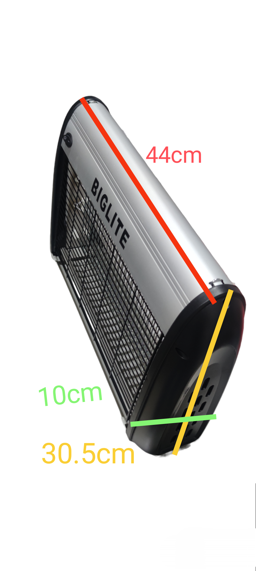 Biglite 20W insect killer lamp electric bug zapper with metal grid and compact design