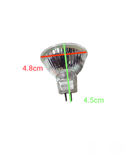 Biglite Colored Halogen Bulb MR16 220V Green clear reflective MR16 lamp with two pin base for accent lighting