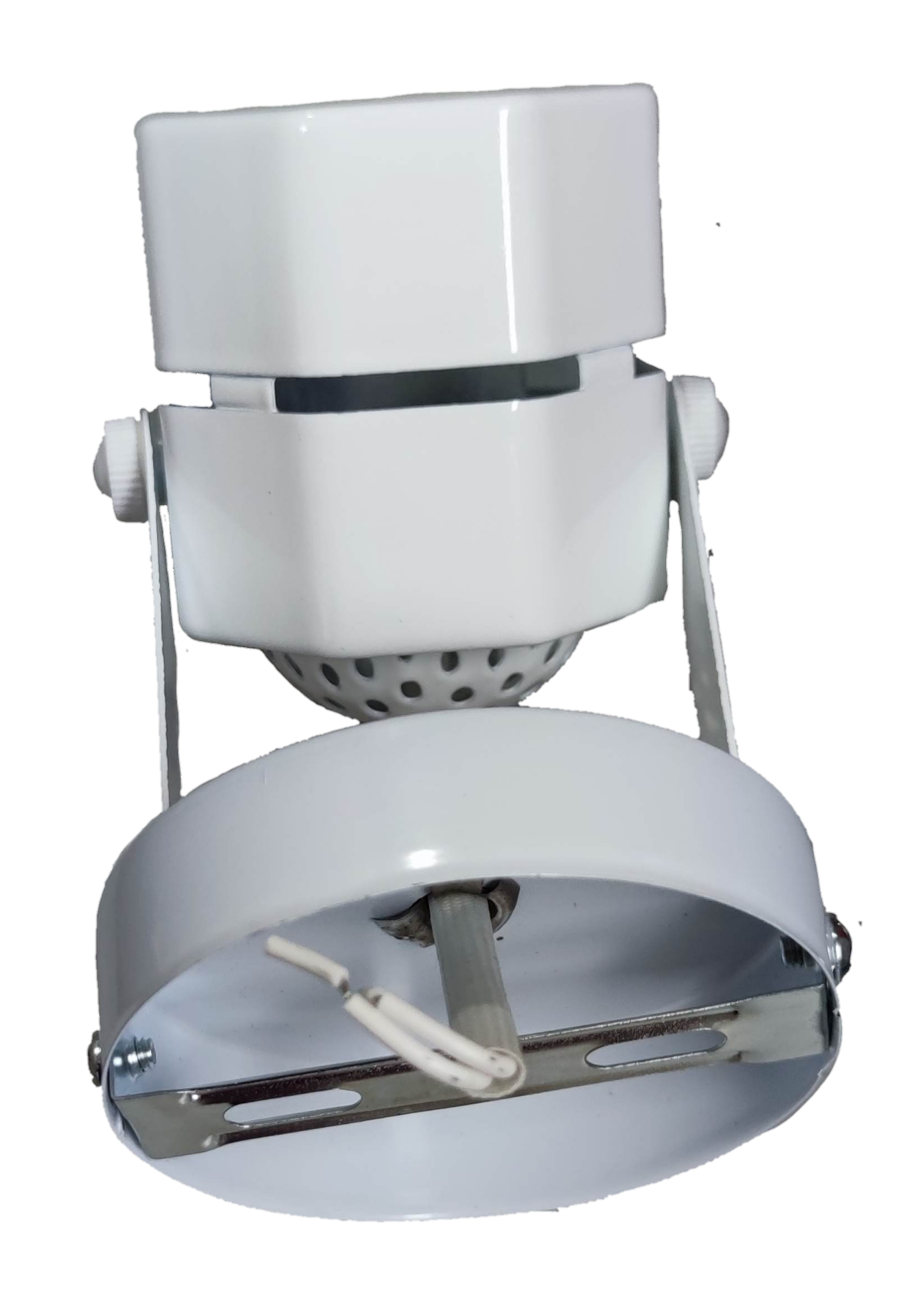 Biglite MR-16 Lamp Holder Spot Light Holder adjustable white swivel mount with ceiling bracket