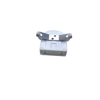 BJB fluorescent T8 snap fit holder for secure and easy mounting of T8 fluorescent tubes