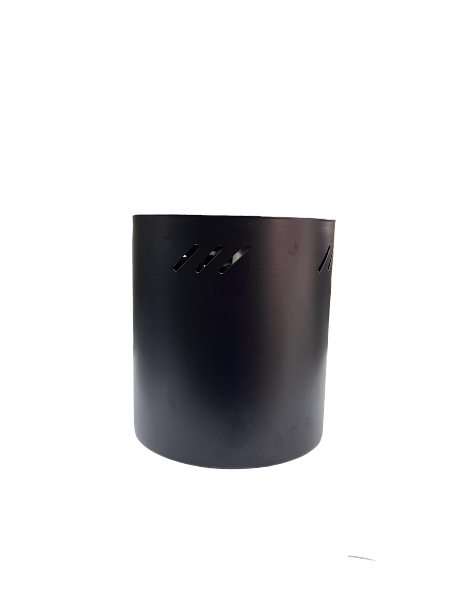 Biglite 6 inch surface mount downlight in black cylindrical design for ceiling lighting