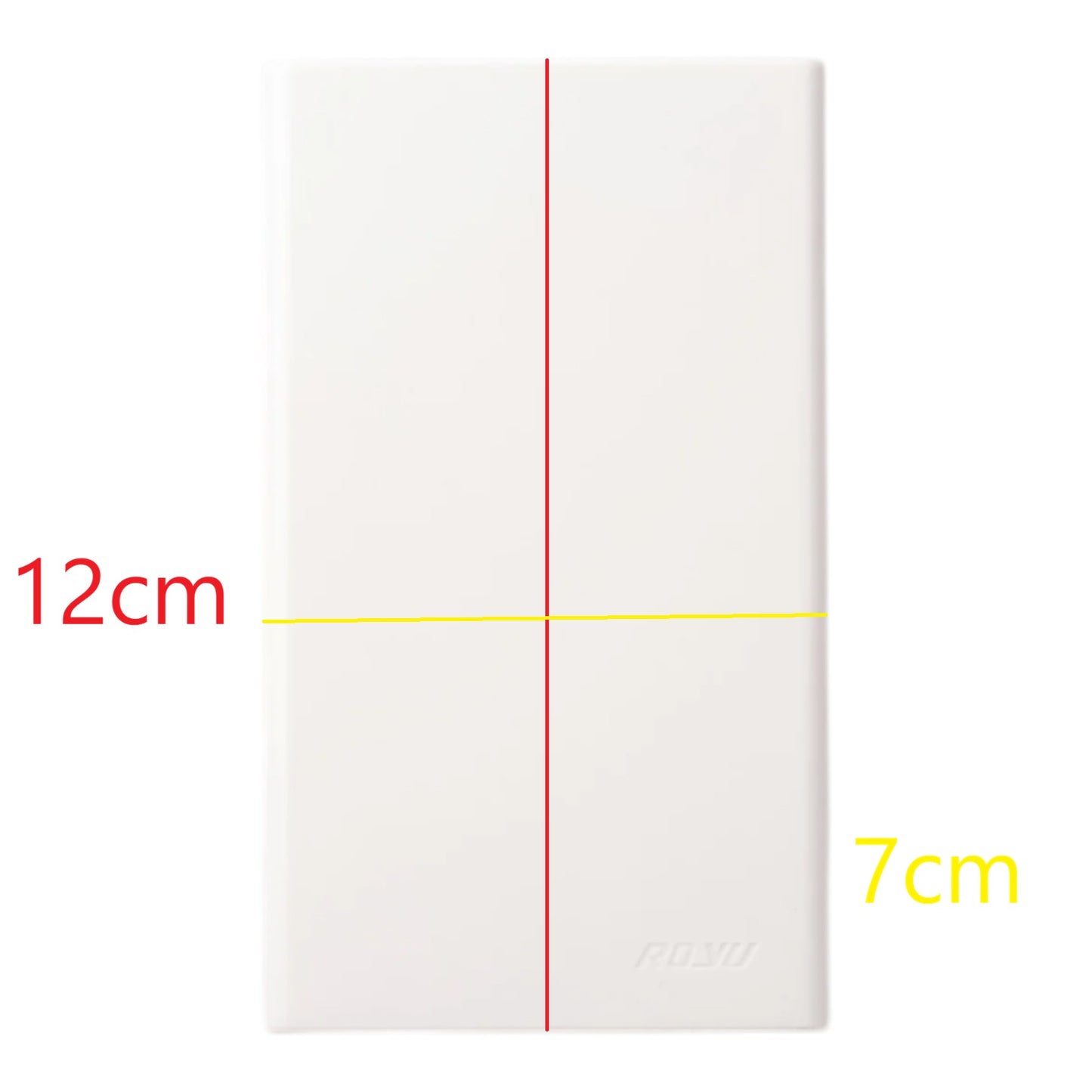 Royu Blank Plate Cover Device Wide Series RWP4