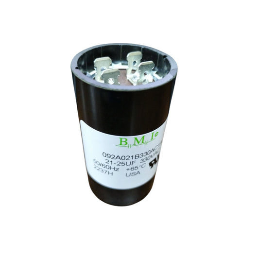 BMI Starting Capacitor 21-25MFD 330V for reliable motor starting performance