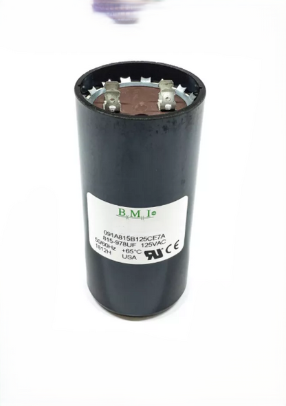 BMI 815-978UF Starting Capacitor 125V AC with durable design for electrical applications