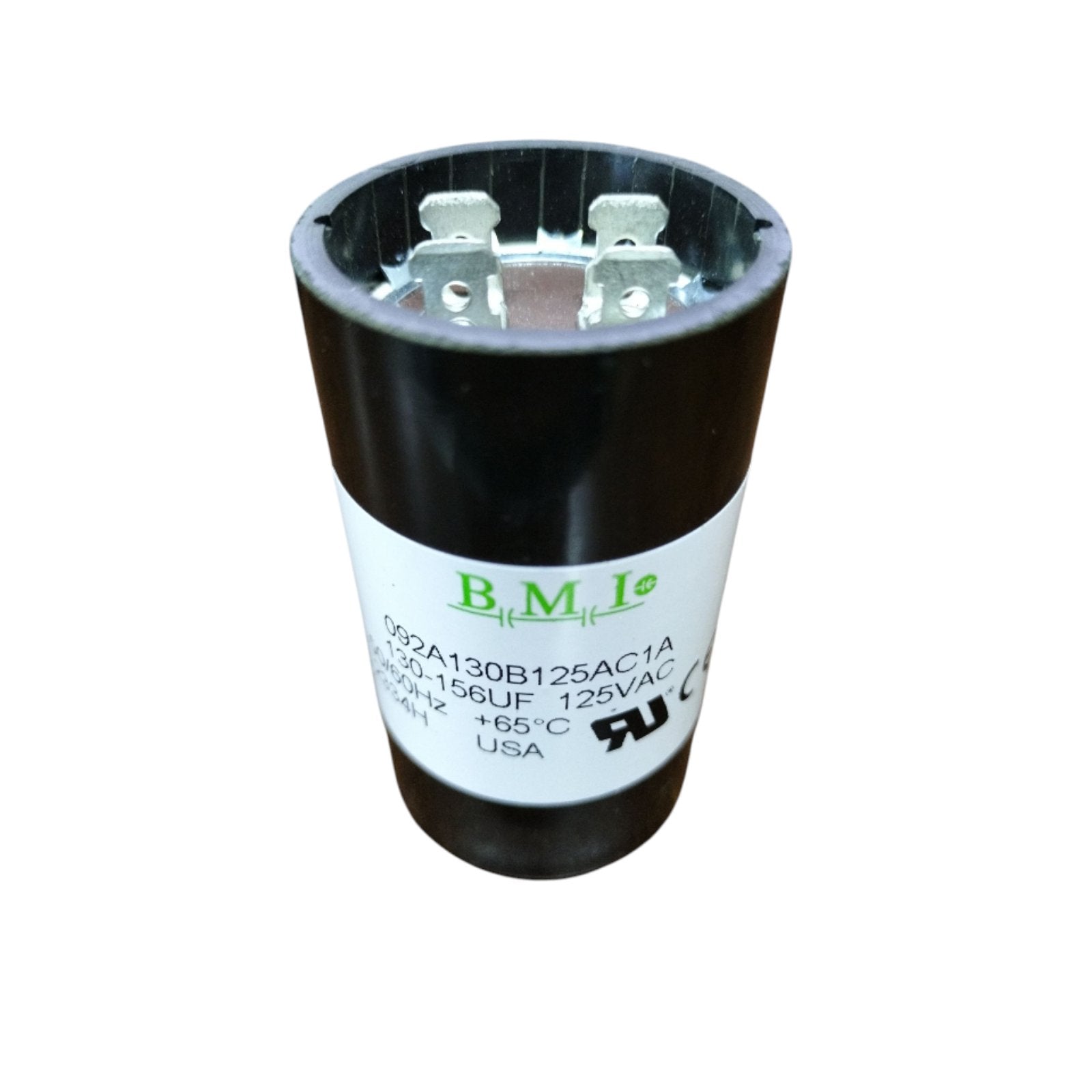 BMI Capacitor 130-156MFD for Motor with Durable Design and High Voltage Rating