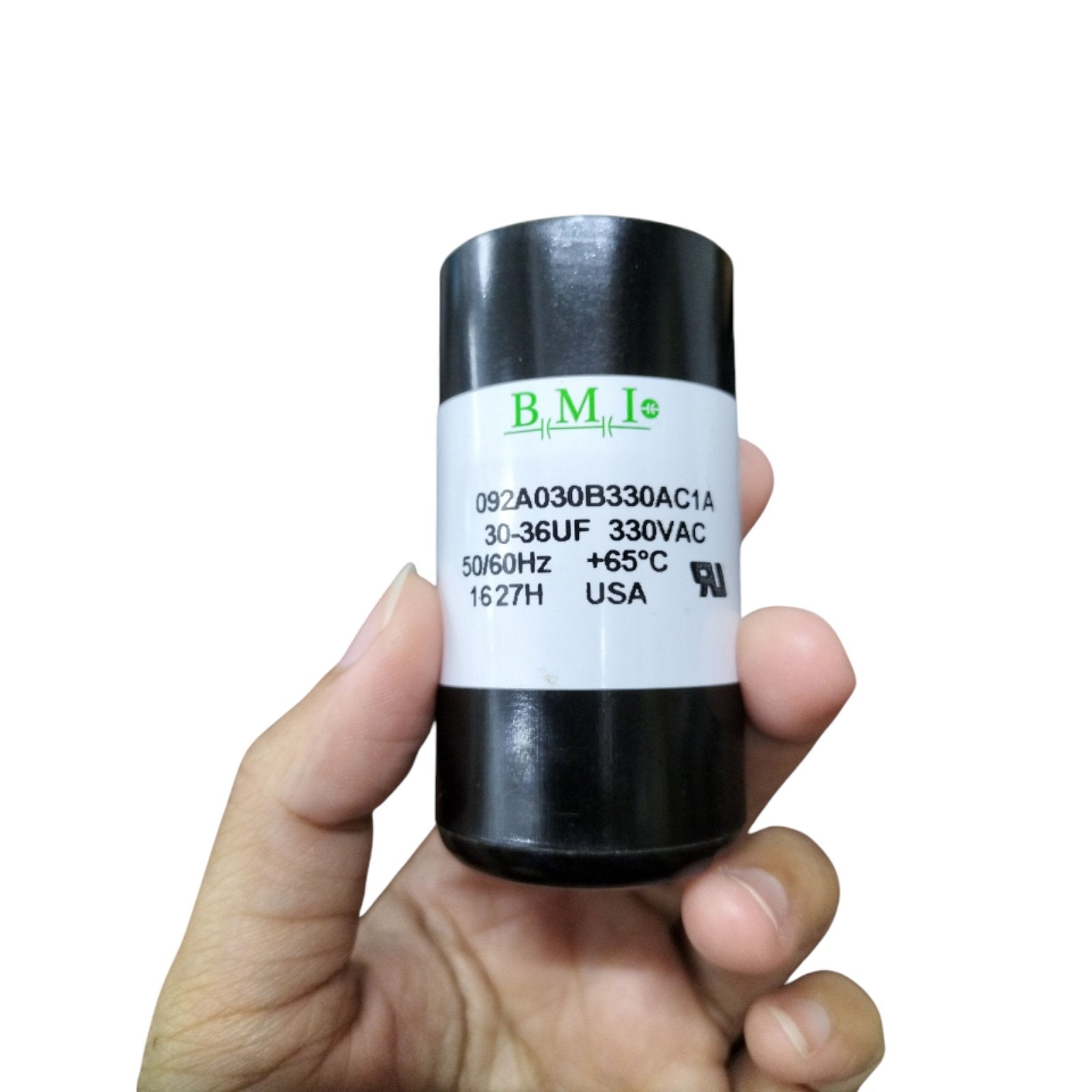 BMI motor start capacitor 30-36uf 330v designed for efficient motor startup and operation in electrical systems