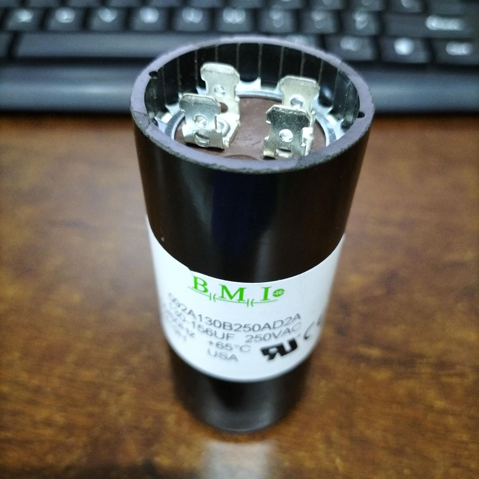 BMI motor starting capacitor 130-156UF for reliable electrical performance in various applications