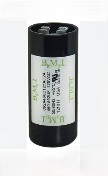 BMI motor starting capacitor 460-552UF for electrical circuit applications