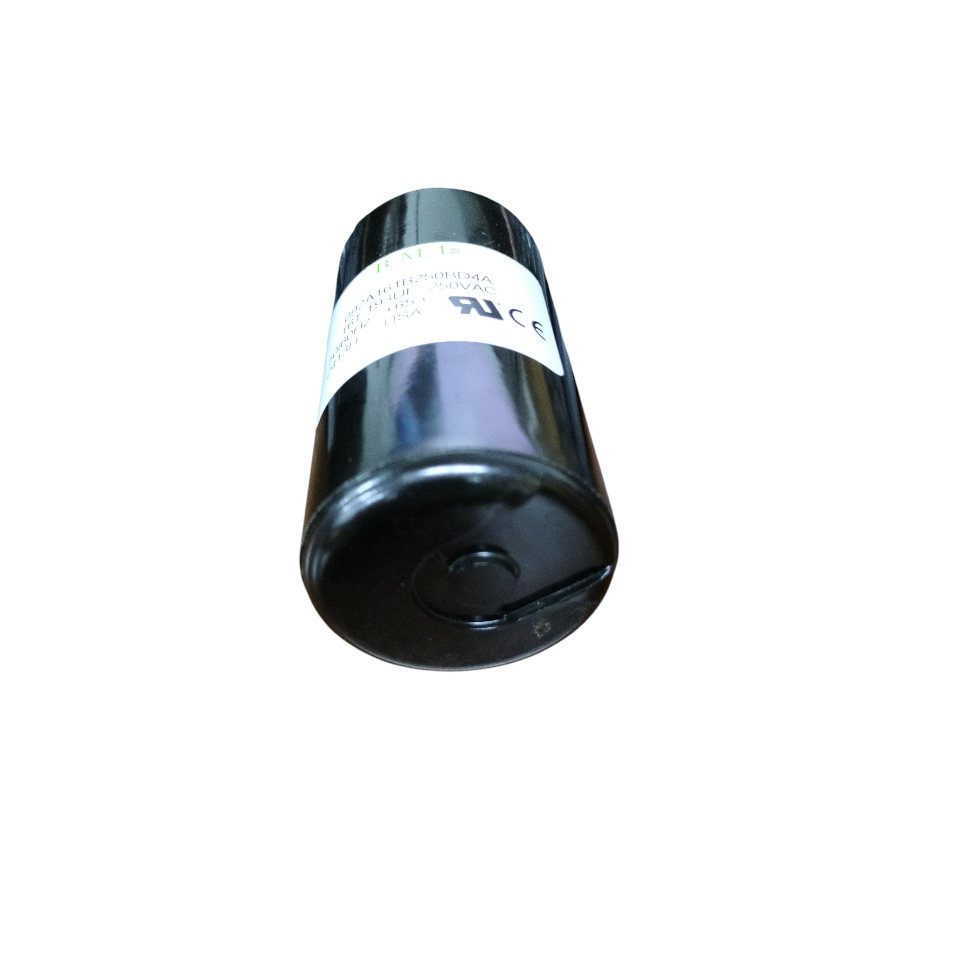 BMI Starting Capacitor 161-193UF 250V AC with durable black housing for electrical systems