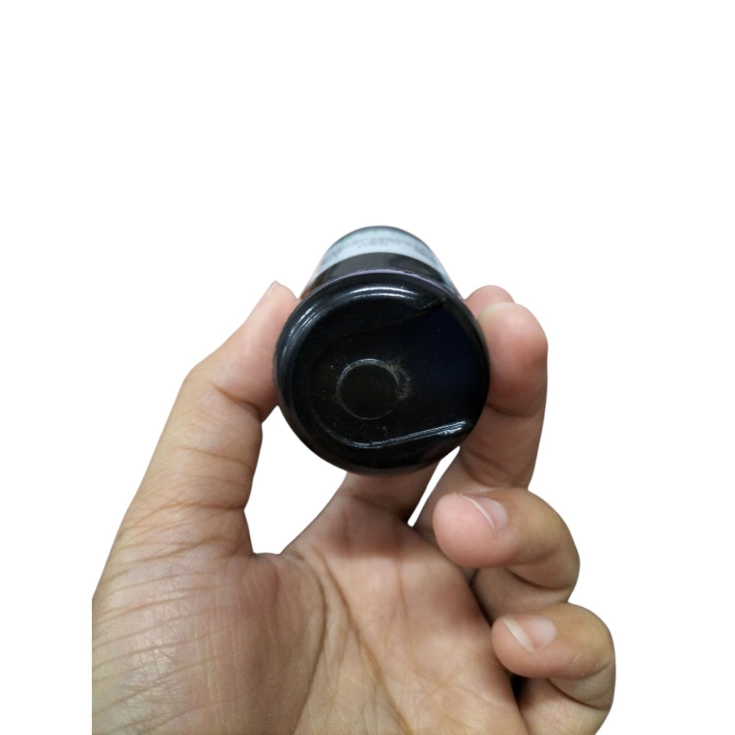 BMI Starting Capacitor 18-22UF 250V held in hand, ideal for electrical circuitry applications