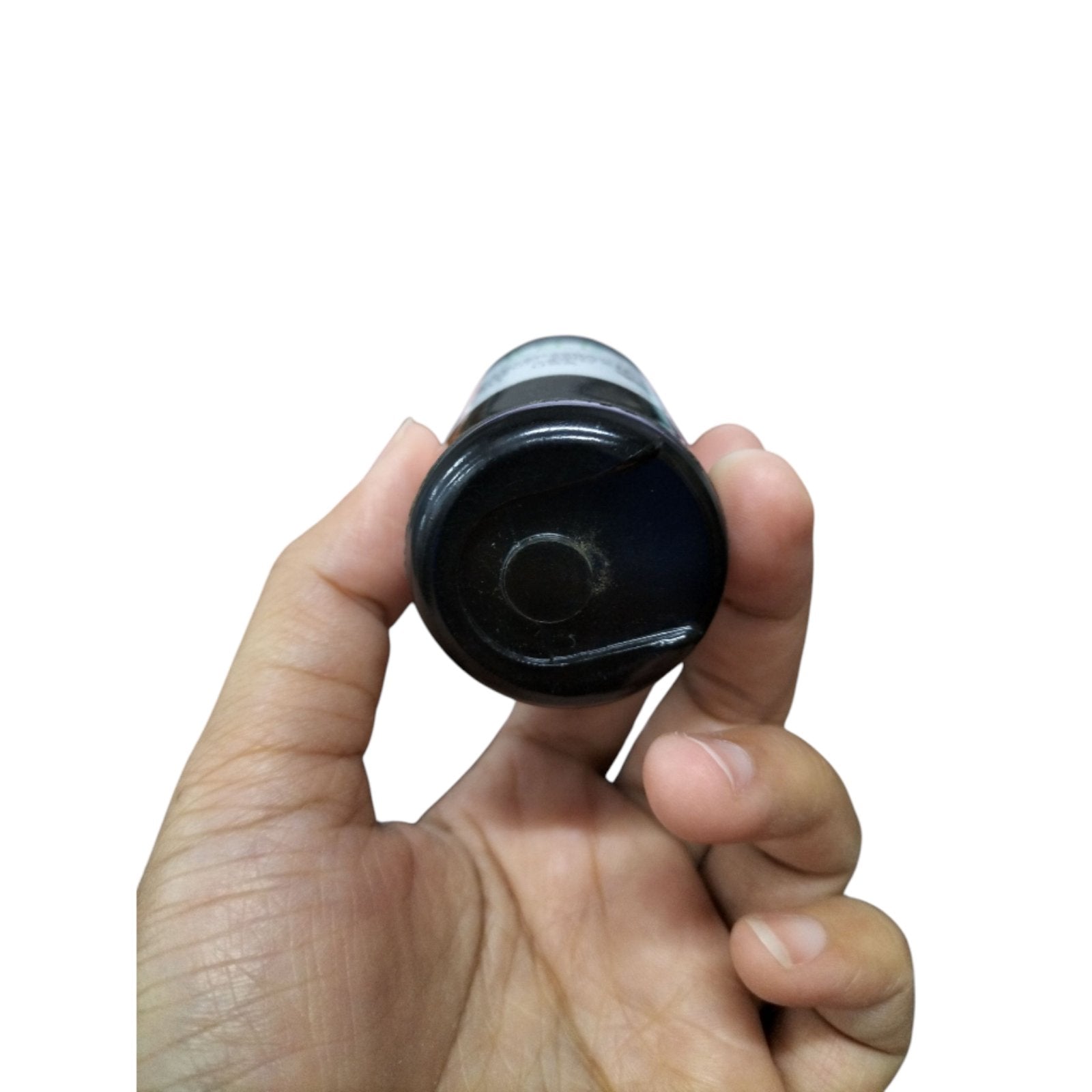 BMI Starting Capacitor 18-22UF 250V held in hand, ideal for electrical circuitry applications