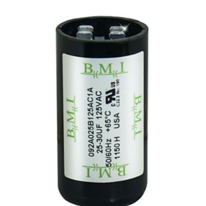 BMI 25-30uF Starting Capacitor for Motor with 125VAC rating and durable construction