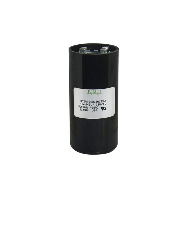 BMI Starting Capacitor 124-149uF for reliable electrical performance in circuitry applications