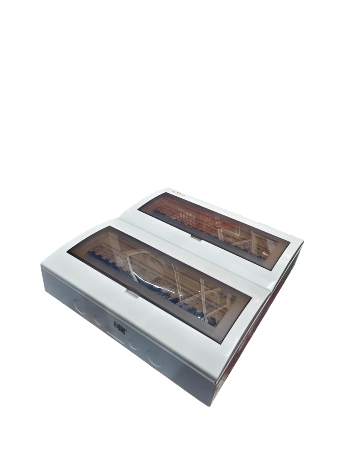 Royu & ZY Breakers Panel Board 63A 2 Pole Main electrical circuitry part with transparent cover