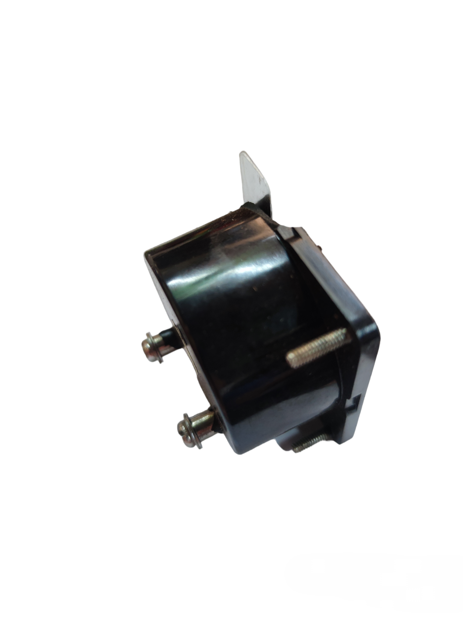 Brother 20A DC panel meter 60mm by Eagle with black housing and mounting screws electrical tester