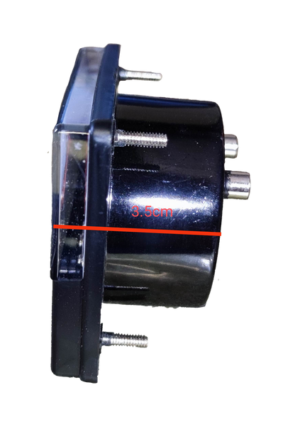 Brother Panel Meter 10V electrical trade tool with compact black casing and metal connectors