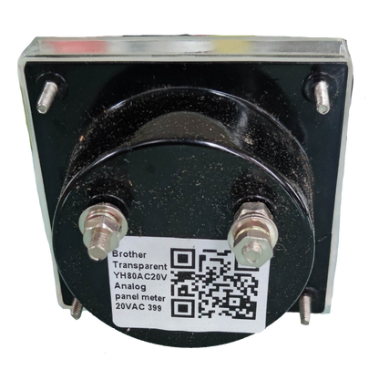 Brother Panel Meter 20V for AC and DC analog electrical trade tool with transparent casing