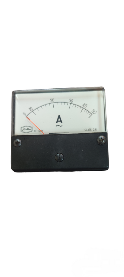 Brother Panel Meter 60mm x 70mm analog ammeter with needle indicator for electrical measurements