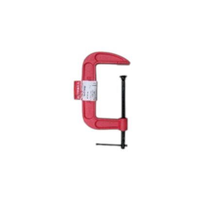 Butterfly 4 Inches C-Clamp 931 in red with a sturdy design for secure gripping of materials