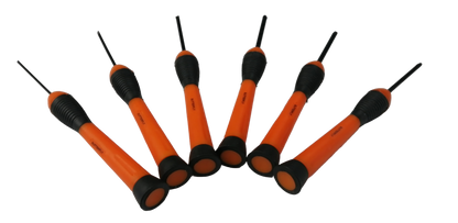 Butterfly 6 Piece Precision Screw Driver Set with ergonomic handles for easy grip and control